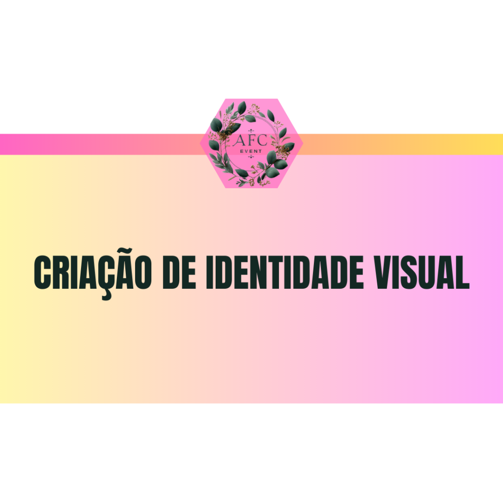 Serviço para empresas - Criação de identidade visual